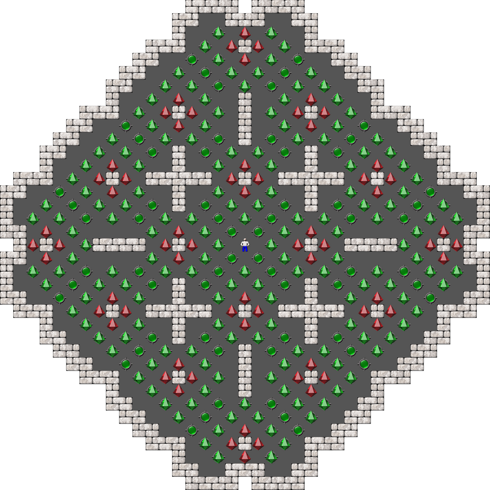 Sokoban Sasquatch 07 Arranged level 133